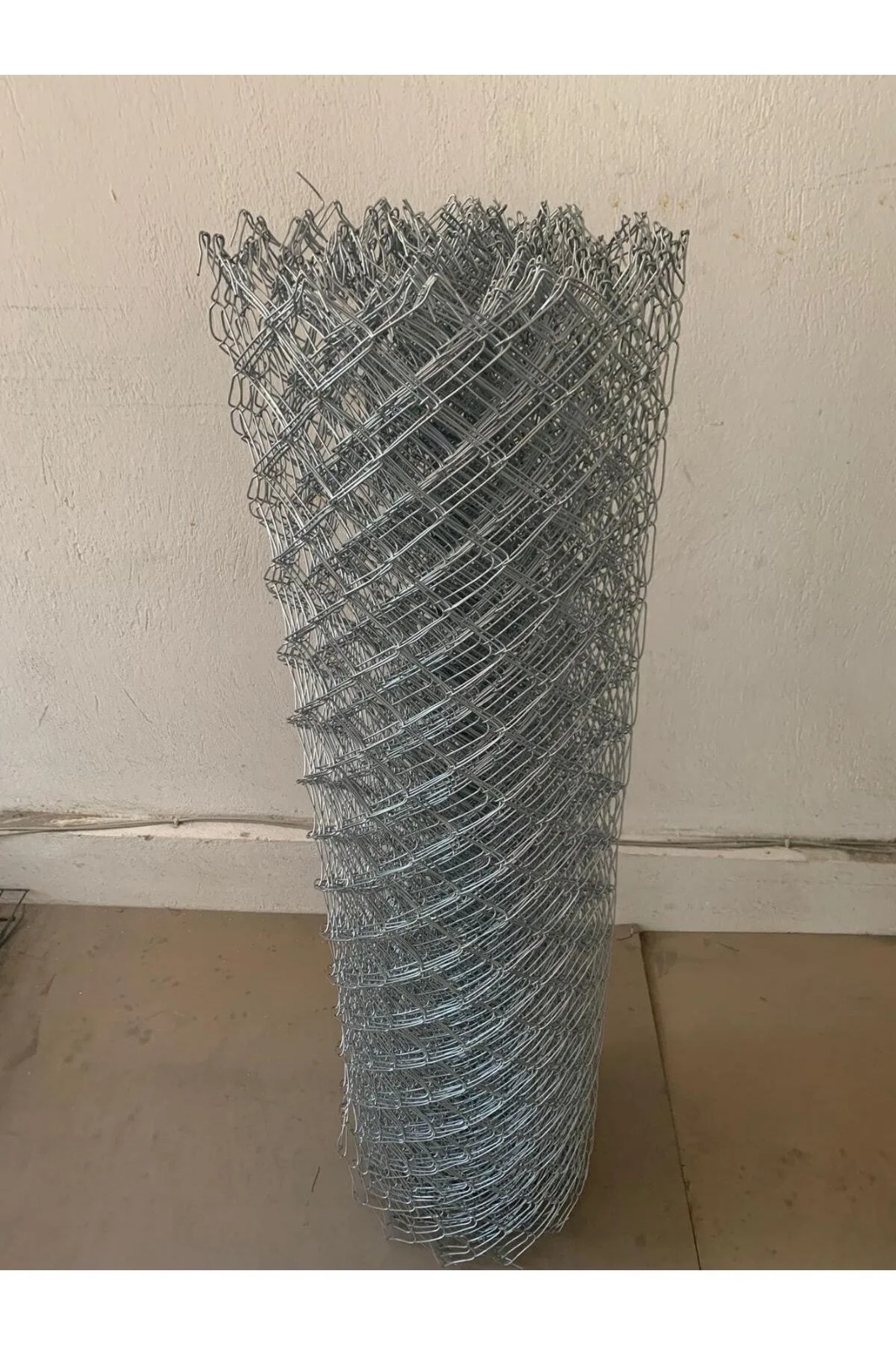 7x7 Cm Göz - 2mm ( 200cm X 20mt ) Çit Teli Galvaniz Helezon Bahce Citi Kafes Teli Örgü Bağ Teli