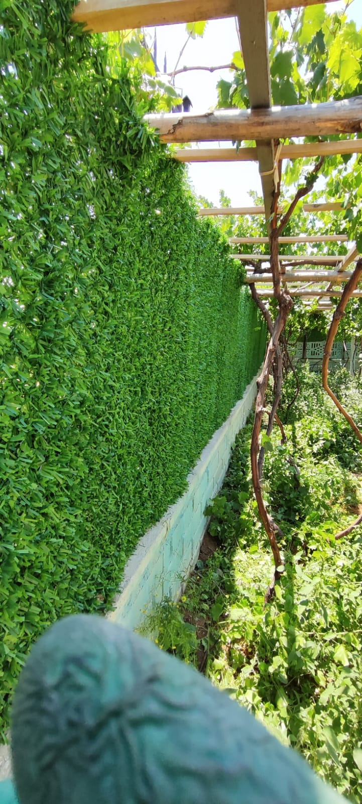 ( 200 cm x 7 mt ) Çim çit yeşil bahçe çiti çit teli örgü teli