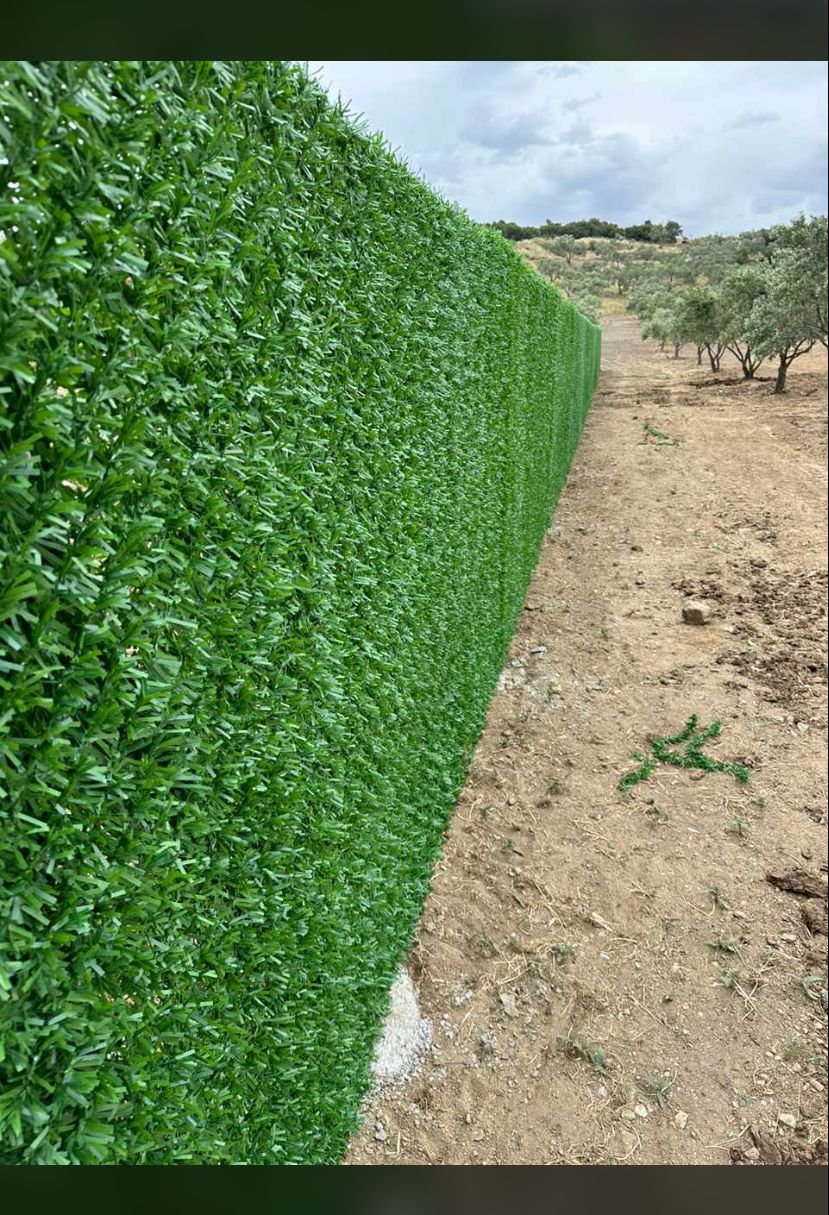 ( 175 cm x 7 mt ) Çim çit yeşil bahçe çiti çit teli örgü teli