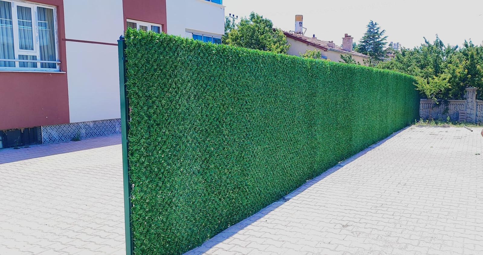 ( 180 cm x 10 mt ) Çim çit yeşil bahçe çiti çit teli örgü teli